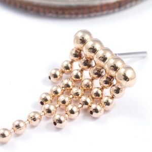 Cascade from Quetzalli, 14k yg Treadless End